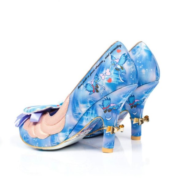 Disney Cinderella Heels "Faith in Dreams" by Irregular Choice Size 42/US 10 - Picture 5 of 15